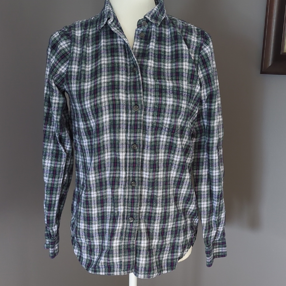 3 For $30. Madewell Plaid Button-Up Shirt